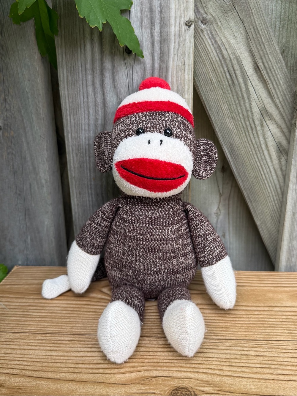 Webkinz Ganz Knit Sock Monkey HM747 Plush Only No Code